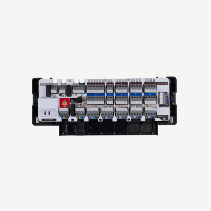 Centru de comanda SALUS CB500 230V cu fir - 5 zone